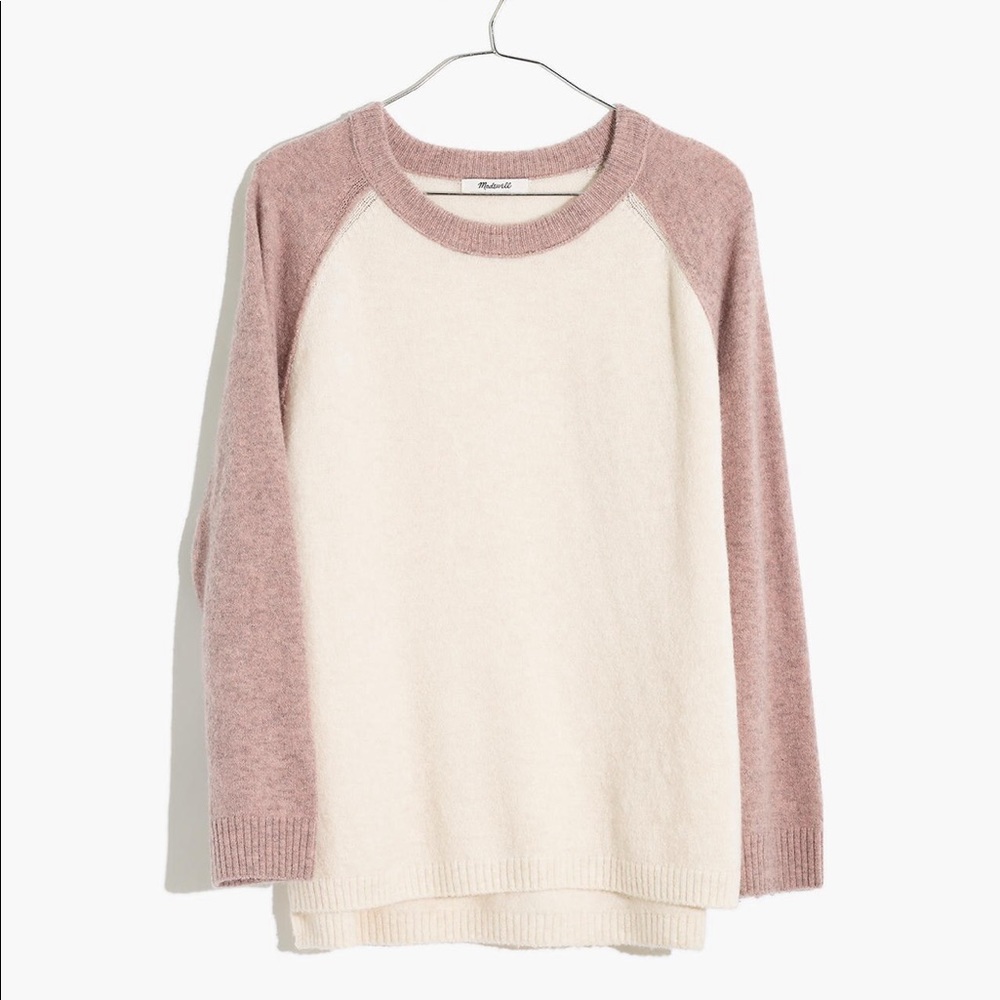 RESERVED Madewell Colorblock Allister Pullover M